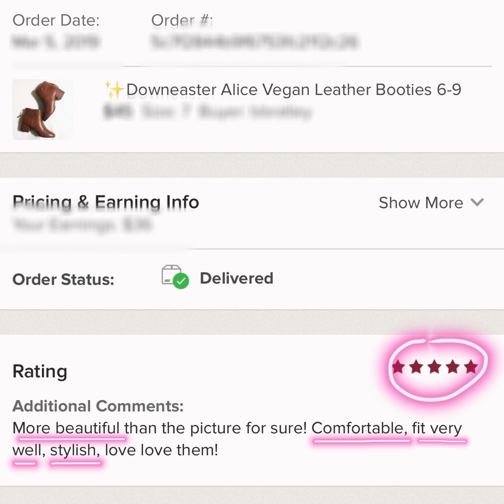New✨SALE✨Downeaster Alice Toffee Vegan Leather Cognac Brown Booties 9 - Picture 8 of 8